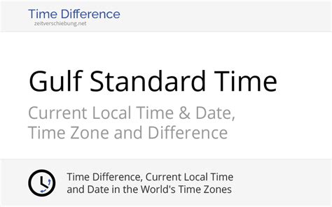 Gulf Standard Time to Coordinated Universal Time .